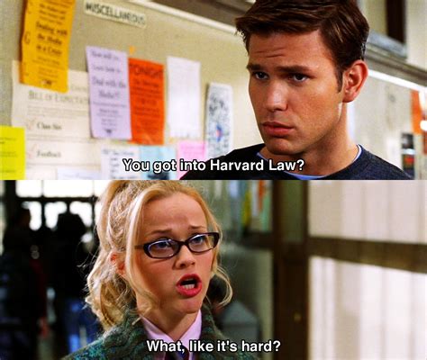"Like it's hard?" Legally Blonde - Movie Quotes #legallyblonde #legallyblondequotes | Blonde ...