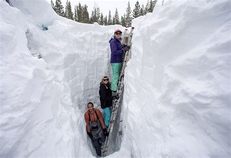 No telling how much more snow coming for Sierra Nevada