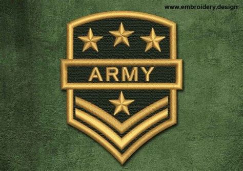 Army Patch Design | Embroidery designs, Army patches, Patch design