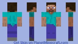 Old steve Minecraft Skin