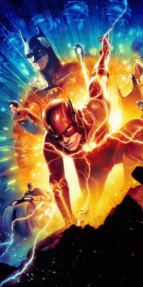 720x1440 Poster of The Flash 2023 Movie 720x1440 Resolution Wallpaper, HD Movies 4K Wallpapers ...