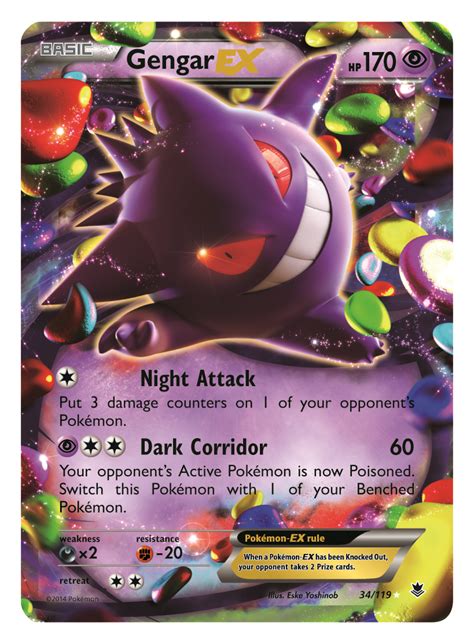 Pokémon TCG: XY—Phantom Forces Available November 5th, Gengar-EX, Mega Gengar-EX, and Diancie ...