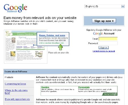 Google Adsense New Login Page & Expandable Ads » JaypeeOnline