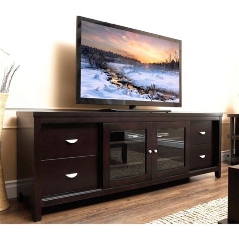 ABBYSON LIVING Clarkston Solid Wood 72-inch TV Console - 12275350 ...