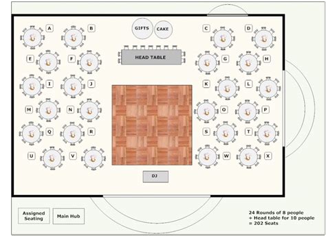 The Incredible along with Beautiful banquet seating chart template | Wedding reception layout ...