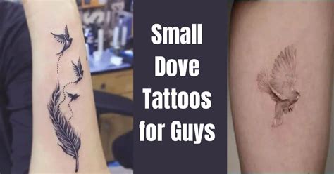 Small Dove Tattoos for Guys