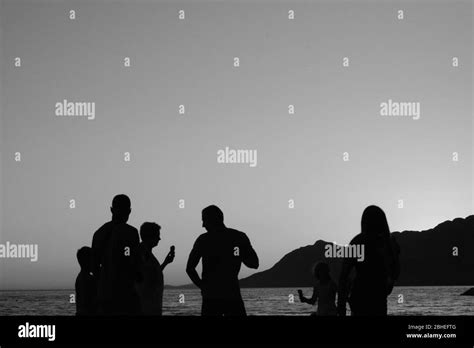 Old people silhouette hi-res stock photography and images - Alamy