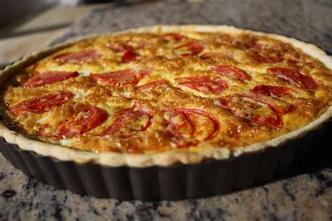 Oven Roasted Tomatoes Quiche in EVOO Pastry Crust - Fresh Harvest