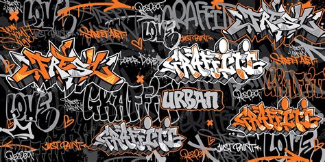 Premium Vector | Urban street art graffiti background