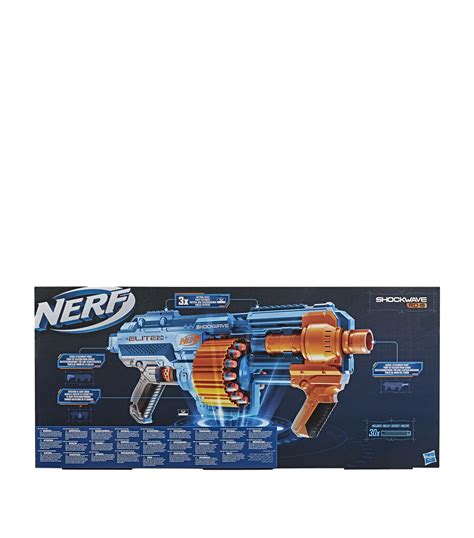 Nerf Elite 2.0 Shockwave RD-15 Blaster | Harrods UK