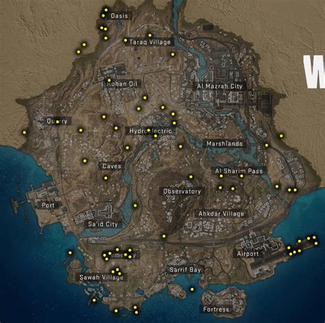 Warzone 2 Loot Cache Map - Best Looting Spots | GameGuideHQ