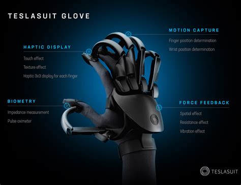 Teslasuit Glove Uses Haptic Technology to Let You Feel in Virtual Reality - TechEBlog