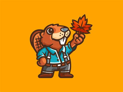 Sticker Beaver Character by Alfrey Davilla | vaneltia on Dribbble