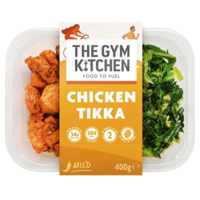 The Gym Kitchen Chicken Tikka 400g : My Supermarket Compare