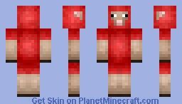 Red Sheep Minecraft Skin