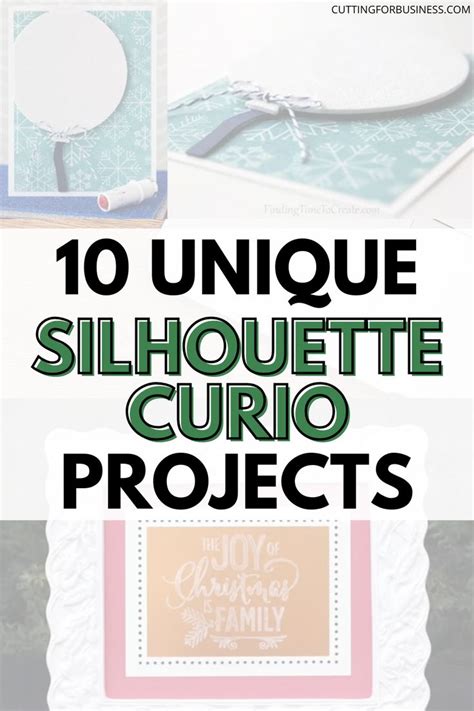 10 Unique Silhouette Curio Projects in 2024 | Silhouette curio projects, Silhouette curio, Curio