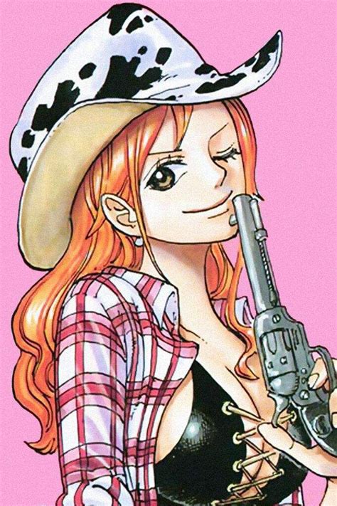 One Piece - Nami [Cowboy] | One piece drawing, One piece manga, One ...