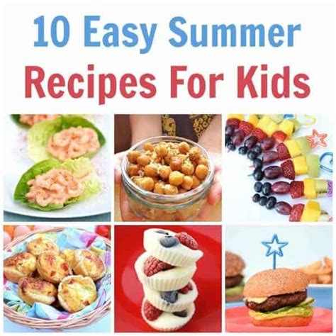 10 Easy Recipes to Cook With Kids This Summer - Eats Amazing