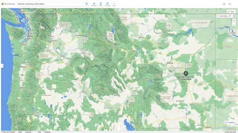 Sheridan Wyoming Map