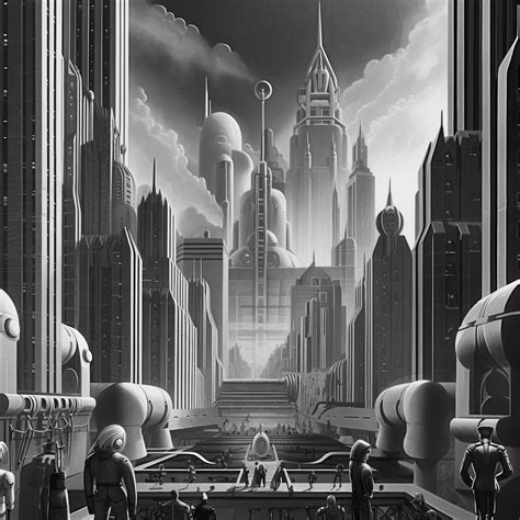 Fritz Lang Metropolis (1927), reimagined through Midjorney : r/midjourney