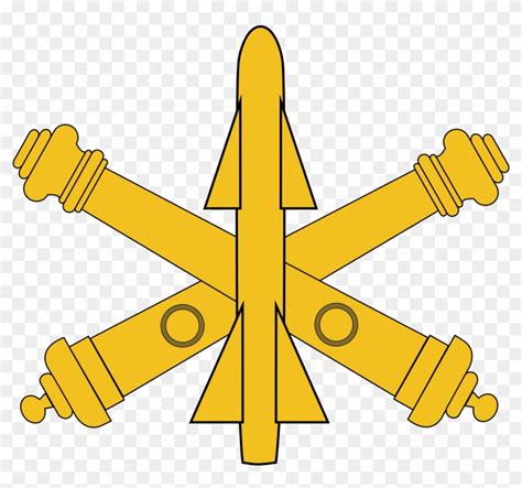 Air Defense Artillery Branch Insignia Clipart - Air Defense Artillery ...