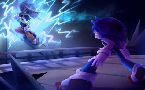 Sonic vs Surge by VioletstarDoesArt on DeviantArt