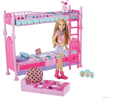 Barbie ® Sisters Sleeptime Bedroom for 3 Furniture