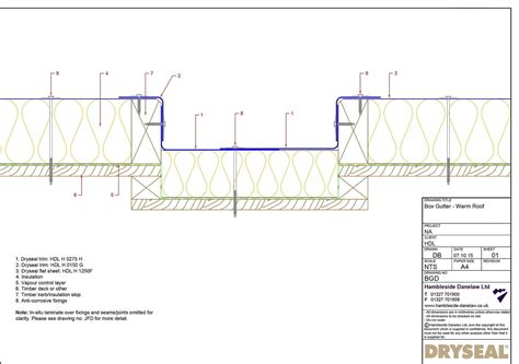 Box Gutter Detail PDF Downloads - Hambleside Danelaw