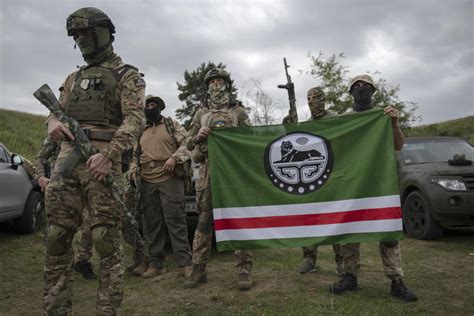 Rival Chechen fighters take war to battlefields of Ukraine