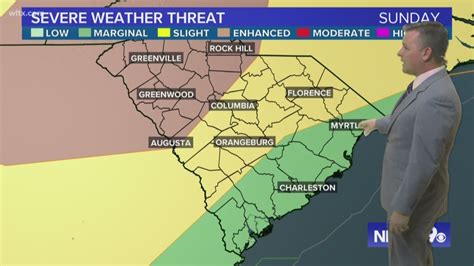 Chance of Severe Weather in South Carolina Sunday | wltx.com