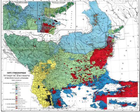 [1,268x 1,024] 1861 ethnic map of the Ottoman Balkans. : r/MapPorn