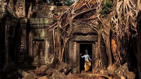 Ta Prohm Temple - Walkway - modlar.com