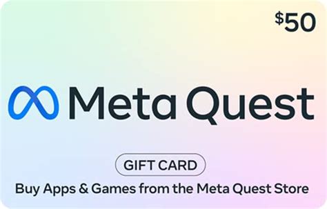 Amazon.com: Facebook Meta Quest $50 eGift Card: Gift Cards