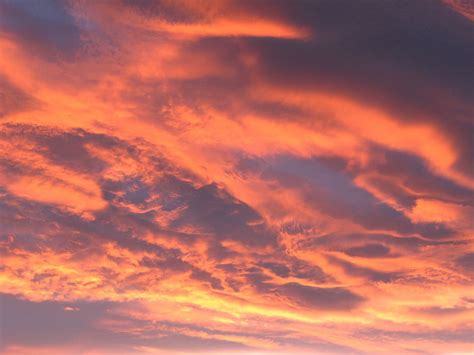 Sunset Clouds Color Orange Light Sunlight Sky-12 Inch BY 18 Inch ...