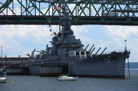 USS Massachusetts BB-59 | WWII 16 inch gun Battleship on dis… | Flickr