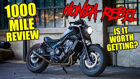 Honda Rebel 1000 Mile Review - YouTube