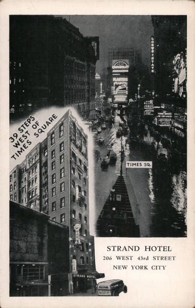 Strand Hotel New York City, NY Postcard