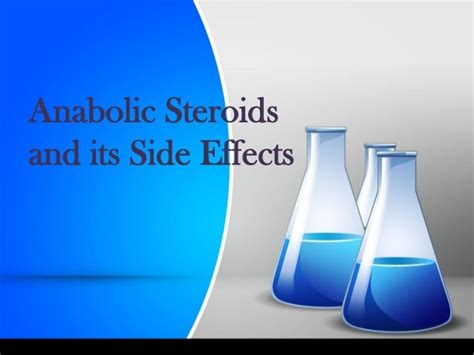 Anabolic Steroids And Its Side Effects