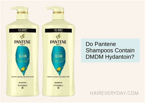 Do Pantene Shampoos Contain DMDM Hydantoin In 2024 | Why Is This Terrible For Hair This Is what ...