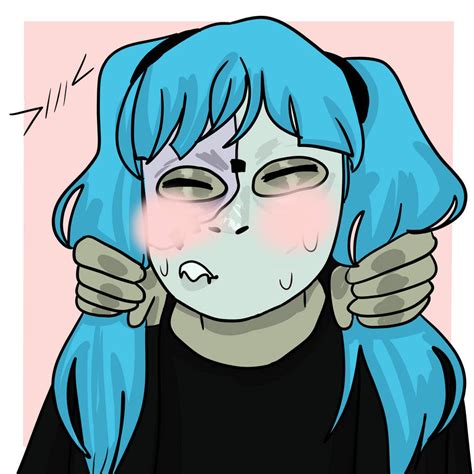 sally face blush non gif by fuzzweed on DeviantArt