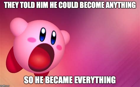 Kirby, the greatest role model of all time : r/gaming