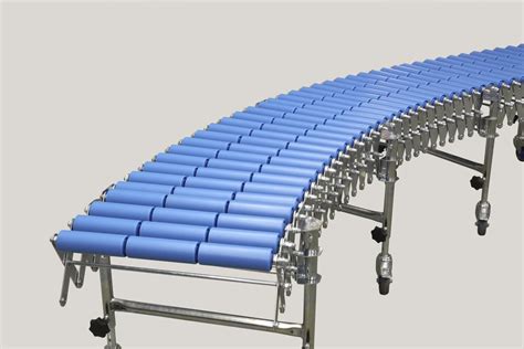 Flexible roller conveyors | Scissor roller conveyor | Conveying ...