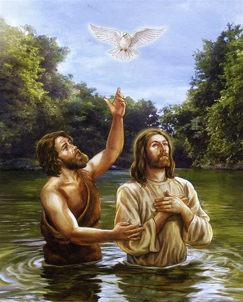 Baptism of Jesus 2T - CATHOLIC PRINTS PICTURES - Catholic Pictures