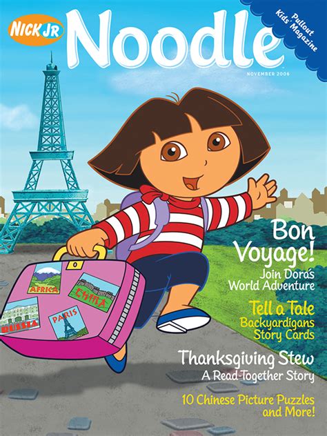 Image - Nick Jr Magazine Noodle cover Nov 2006.jpg | Nickelodeon | FANDOM powered by Wikia