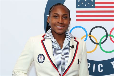 Coco Gauff Reacts to Being Team USA Flag Bearer at Olympics | NBC Insider