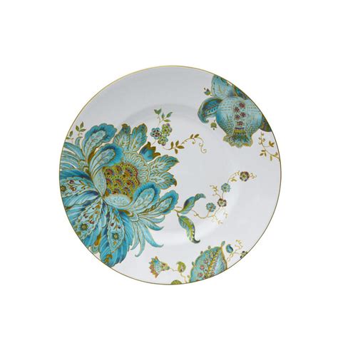 222 Fifth Eliza Teal Dinnerware Set (16-Piece) 1014TL803L1G97 - The Home Depot