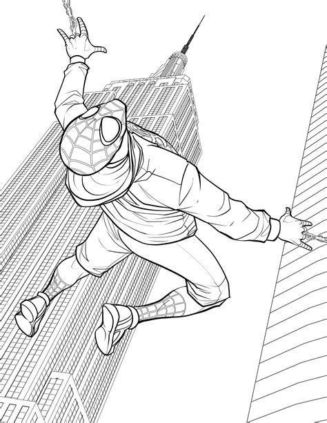Spider Man Into The Spider Verse Coloring Pages Google Search | SexiezPix Web Porn