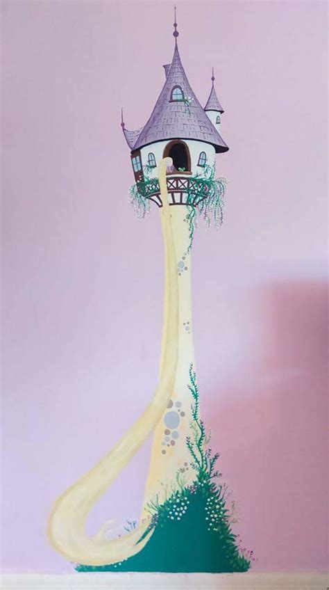 Rapunzel Tower Painting