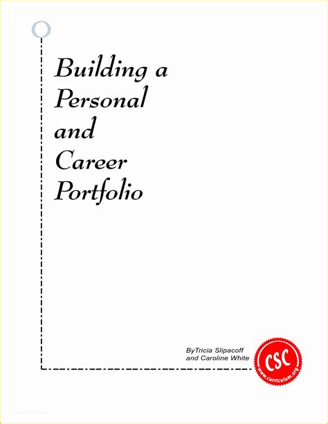 Resume Portfolio Template Free Of 10 Professional Portfolio Cover Page Template ...