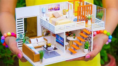 4 DIY Miniature Dollhouse Rooms | Doll house, Dollhouse miniatures ...